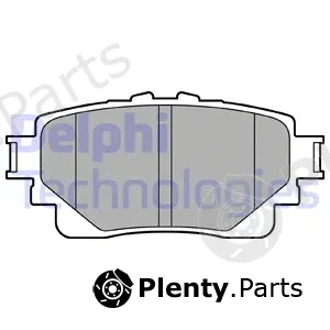 Delphi LP3599 — Brake Pad Set, disc brake