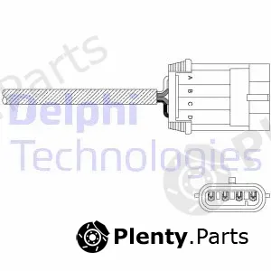 Delphi ES11053-12B1 — Lambda Sensor