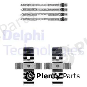 Delphi LX0604 — Accessory Kit, disc brake pad