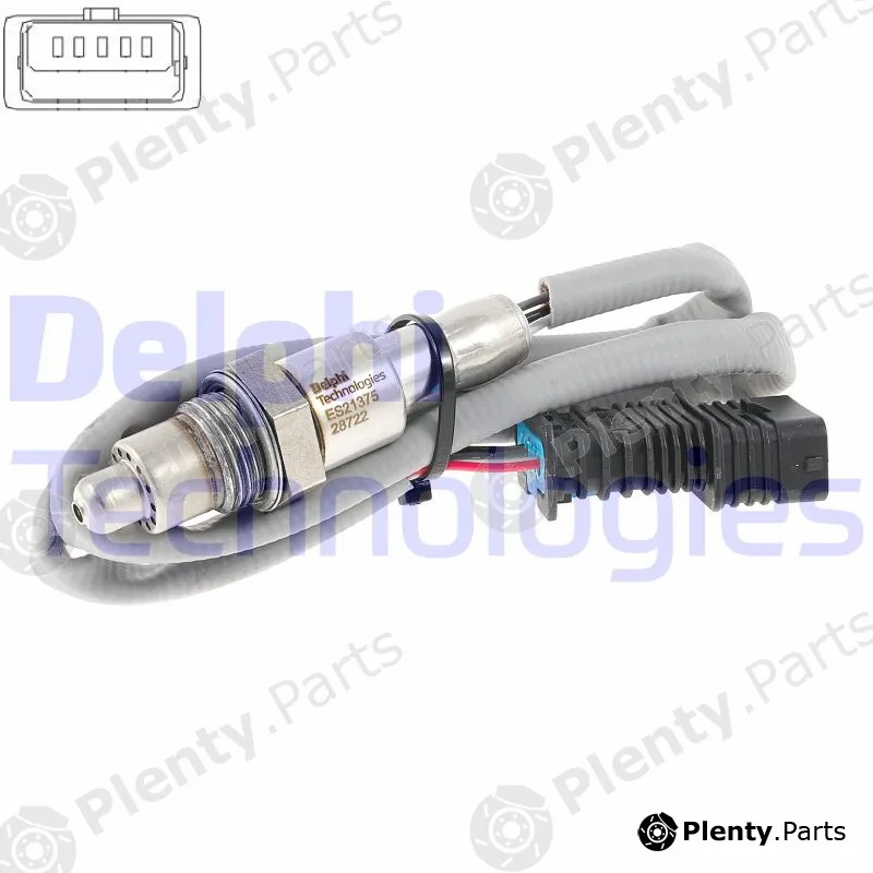 Delphi ES21375-12B1 — Lambda Sensor