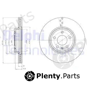 Delphi BG4079 — Brake Disc