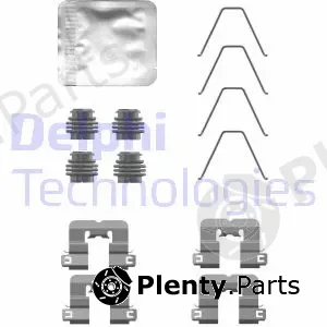 Delphi LX0763 — Accessory Kit, disc brake pad