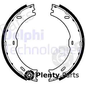 Delphi LS2018 — Brake Shoe Set, parking brake