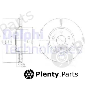 Delphi BG4189 — Brake Disc