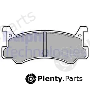 Delphi LP521 — Brake Pad Set, disc brake