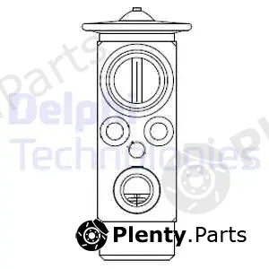 Delphi CB1024V — Expansion Valve, air conditioning