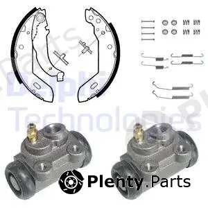 Delphi 650 — Brake Shoe Set