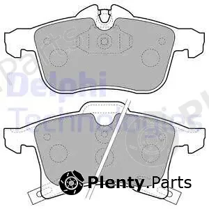 Delphi LP1861-18B1 — Brake Pad Set, disc brake