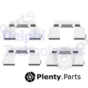 Delphi LX0410 — Accessory Kit, disc brake pad