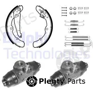 Delphi 1073 — Brake Shoe Set