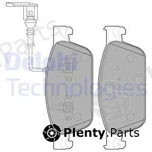 Delphi LP2199 — Brake Pad Set, disc brake