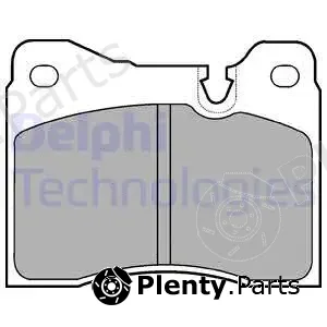Delphi LP428 — Brake Pad Set, disc brake