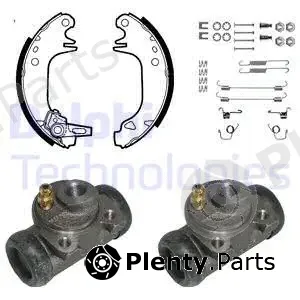 Delphi 786 — Brake Shoe Set