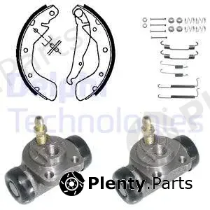 Delphi 855 — Brake Shoe Set