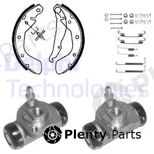Delphi 1048 — Brake Shoe Set