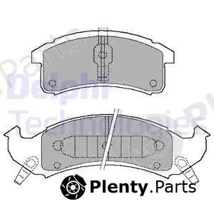 Delphi LP897 — Brake Pad Set, disc brake