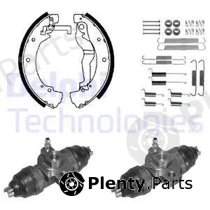 Delphi 892 — Brake Shoe Set