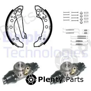 Delphi 740 — Brake Shoe Set
