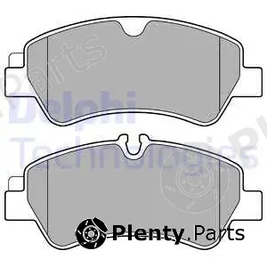 Delphi LP2662 — Brake Pad Set, disc brake