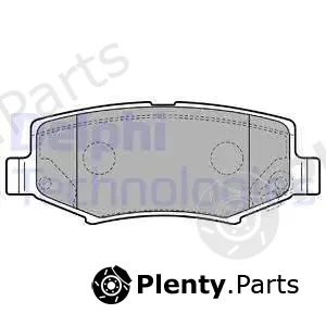 Delphi LP2172 — Brake Pad Set, disc brake