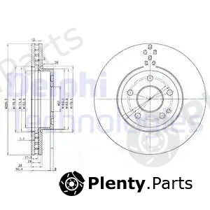 Delphi BG3838 — Brake Disc