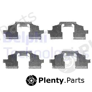 Delphi LX0419 — Accessory Kit, disc brake pad