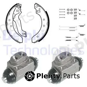 Delphi 741 — Brake Shoe Set