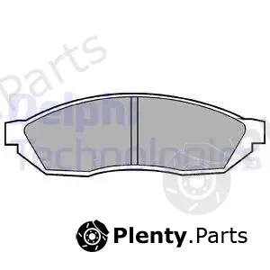 Delphi LP208 — Brake Pad Set, disc brake