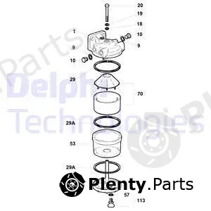 Delphi 5838B040 — Fuel Filter
