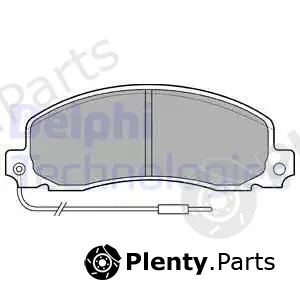 Delphi LP504 — Brake Pad Set, disc brake