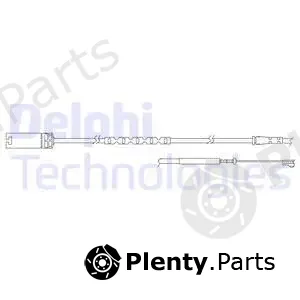 Delphi LZ0243 — Warning Contact, brake pad wear