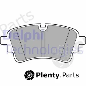 Delphi LP3670 — Brake Pad Set, disc brake