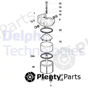Delphi 5836B250 — Fuel Filter
