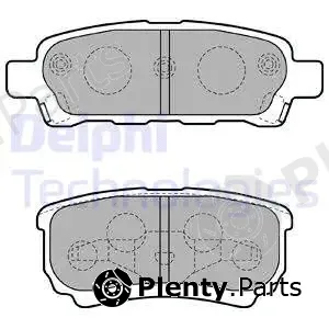 Delphi LP1852 — Brake Pad Set, disc brake