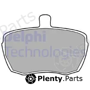 Delphi LP41 — Brake Pad Set, disc brake