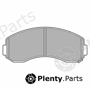 Delphi LP3616 — Brake Pad Set, disc brake