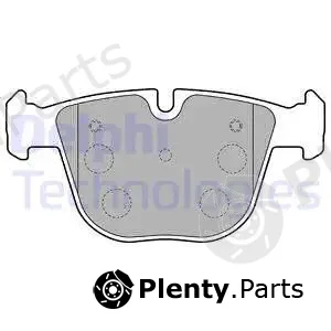 Delphi LP1793 — Brake Pad Set, disc brake