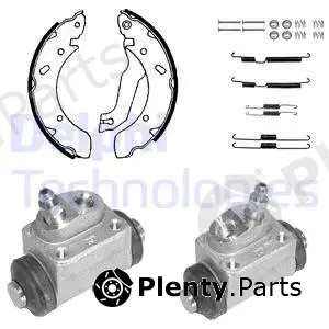 Delphi 1087 — Brake Shoe Set