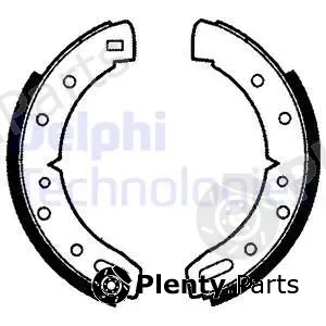 Delphi LS1037 — Brake Shoe Set