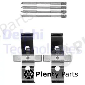 Delphi LX0548 — Accessory Kit, disc brake pad