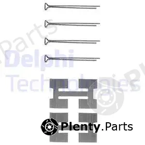 Delphi LX0033 — Accessory Kit, disc brake pad
