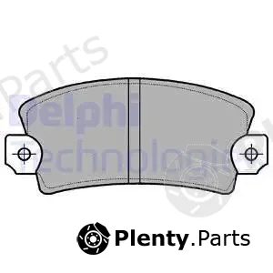 Delphi LP56 — Brake Pad Set, disc brake