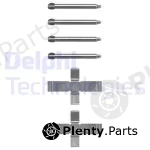 Delphi LX0070 — Accessory Kit, disc brake pad