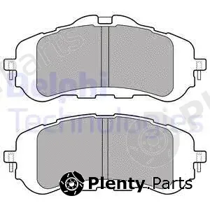 Delphi LP2506 — Brake Pad Set, disc brake