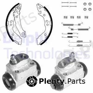 Delphi 1097 — Brake Shoe Set