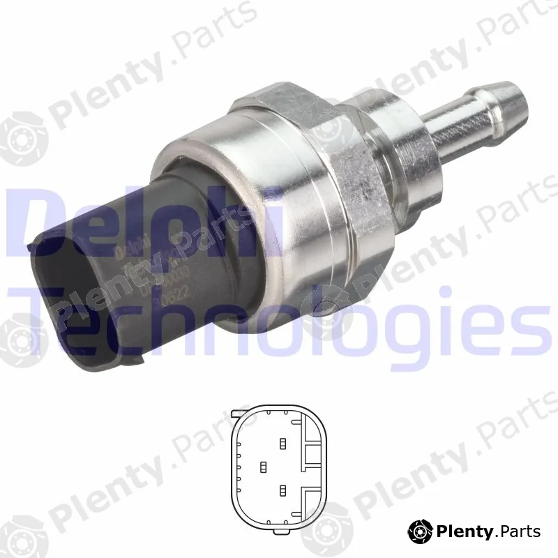 Delphi DPS00030-12B1 — Sensor, exhaust pressure