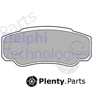 Delphi LP1790 — Brake Pad Set, disc brake