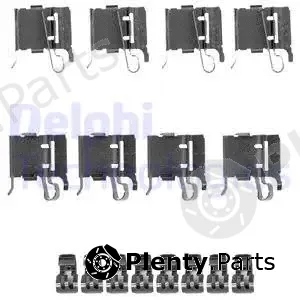 Delphi LX0491 — Accessory Kit, disc brake pad