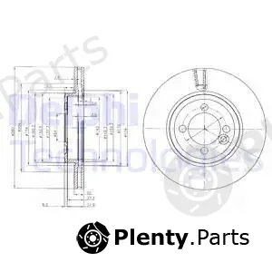 Delphi BG4146 — Brake Disc
