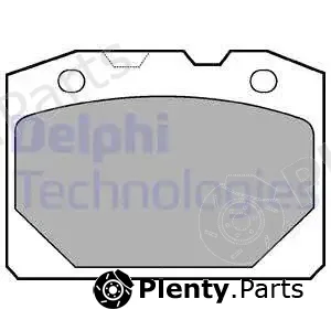 Delphi LP92 — Brake Pad Set, disc brake